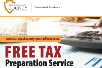 Free Tax Preparation Services for San Bernardino County Taxpayers Who Earned Less Than $60K