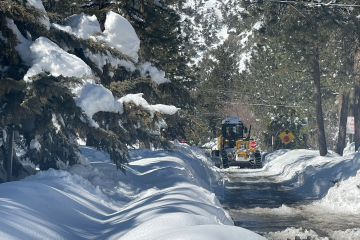 SB County Declares Local Emergency for Mountain Communities As Snow Continues to Impact Road Conditions