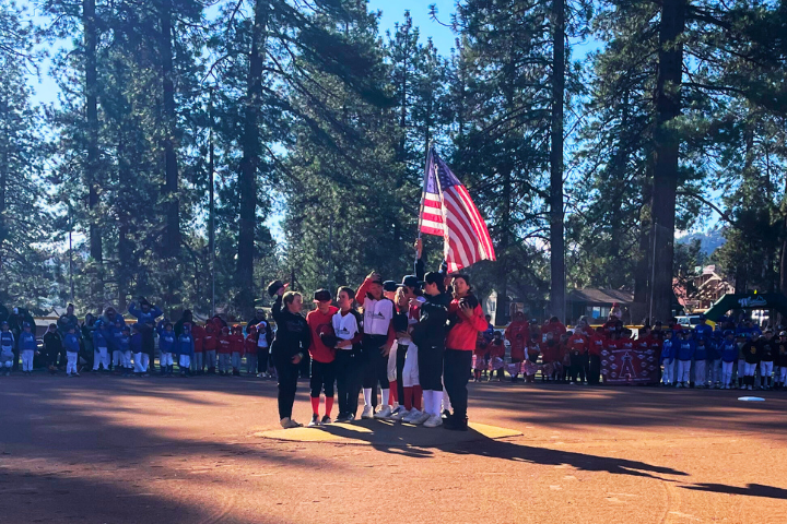 The boy’s little league team (9-11 year olds), have clinched the Southern California Little League 2023 District 49 Championships two years in a row. The team also had the privilege of presenting the American flag on the pitchers’ mound during the pledge of allegiance and national anthem.