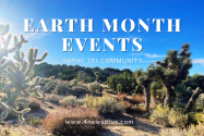 Celebrate Earth Month this April in the Tri-Community. Don't forget Earth Day is Monday, April 22nd 2024. Photo credit: Leandra Moreno-Prince