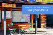 The community is invited to a free open house event at the Community Art Center on Saturday, May 4th from 12:00pm-4:00pm in Wrightwood